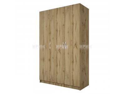 Τρίφυλλη ντουλάπα ρούχων City 1002